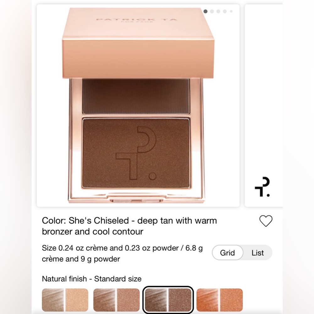 Patrick Ta Crème Contour & Powder Bronzer Duo